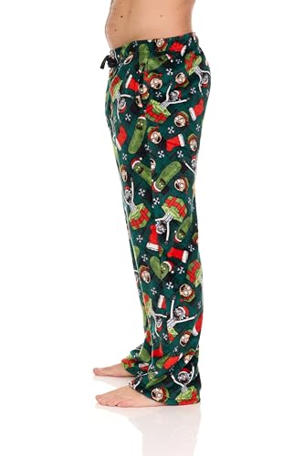 Rick and Morty Mens All Over Print Pajama Pant with Adjustable Elastic Waistband - Soft, Silky Sleepwear4