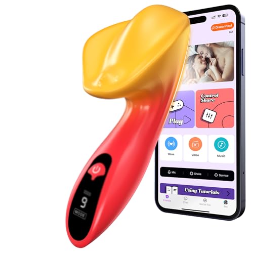 2026 Newly Electric Adult Toy for Women Realistic Silicone Wand Thrusting Stimulation with Cup for Thumb-Grip Push-Style Massage (Yellow)