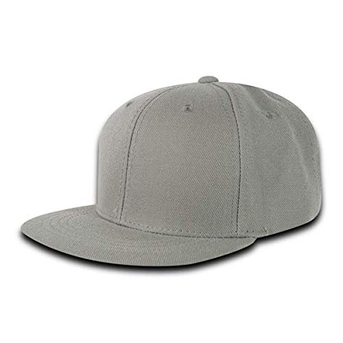 Casquette snapback youth gris pour enfant DECKY 7011-GRY