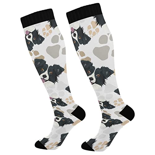 Image of Fisyme Socks for Women Men Warm Comfort Athletic Crew Running Hiking Cycling Compression Socks