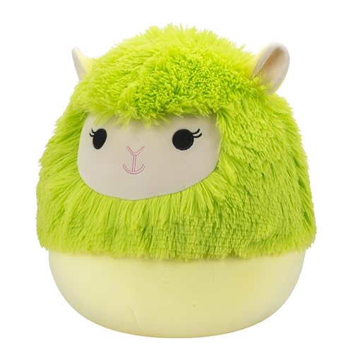 50% Off Squishmallows 14in Cavaleri Lime Green Alpaca Plush