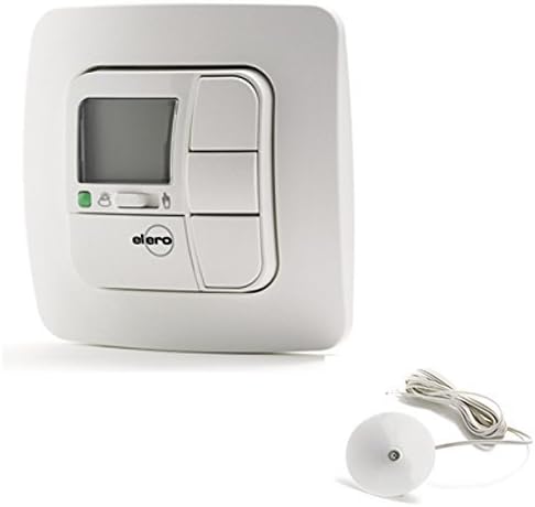 Elero Astrotec switch in cream white, including Lumo 2 m, in a set