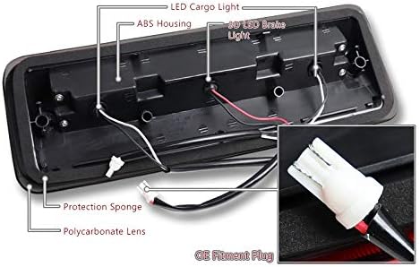 Miniatura 4 de Q1-TECH, Repuesto para Ford F150 F-150 2004 - 2008  2004 - 2008 Ford Lobo  Lincoln Mark LT  Ford Explorer Sport rojoblanco LED humo lente alta