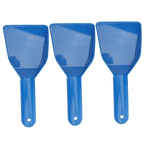 POPETPOP 3 Piezas pala descongeladora largo nieve removedor de escarcha del congelador hielo Herramientas de limpieza del congelador herramienta portátil para descongelar el plastico Azul