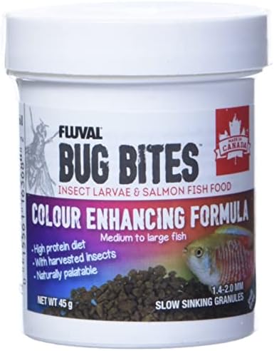 Betta Food Bug Bites Tropical Micro Granules, Oz 45 G
