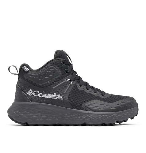 Columbia Konos TRS Outdry Mid - Scarpe da Corsa da Donna, Nero/Squalo, 38 EU