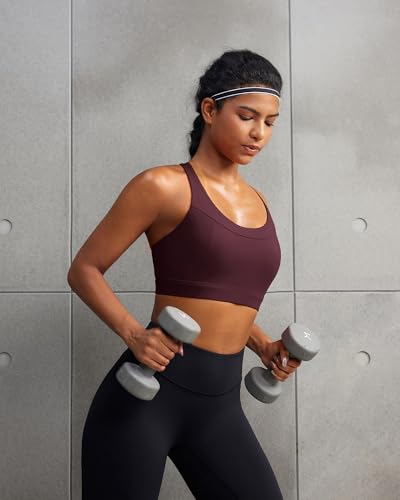 Image of RUNNING GIRL High Impact Sports Bras for Women, High Support Running Adjustable Workout Sports Bras with Sewn in Pads