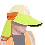 Pratique à utiliser : protégez les travailleurs des rayons UV nocifs et de la lumière directe du soleil avec notre pare-soleil rigide. Idéal pour les travailleurs de la construction et de l'assainissement, ce bouclier largement utilisé s'adapte à tous les types de chapeaux et de casques de sécurité, assurant la sécurité solaire au travail.