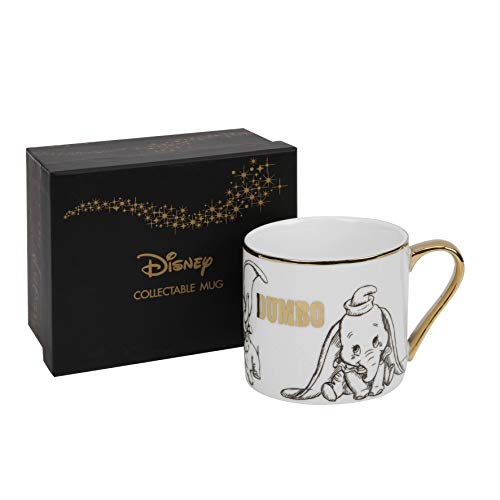 Disney – Klassische Sammeltasse Dumbo – Porzellan-Tasse mit...