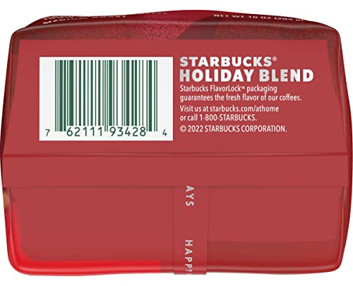 Image of Starbucks Holiday Blend Ground Coffee - Soft & Layered 10 oz
