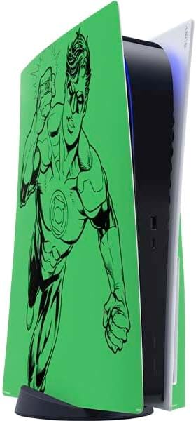 Skinit Decal Gaming Skin Compatible with PS5 Console - Officially Licensed DC Comics Green Lantern Blackest Night, Vol 1 Cover by Ivan Reis Design