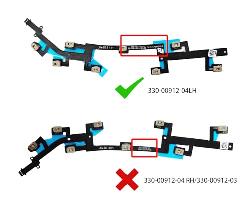 Pièce de rechange manette gauche Oculus Quest 2 câble ruban pour bague repérage VR