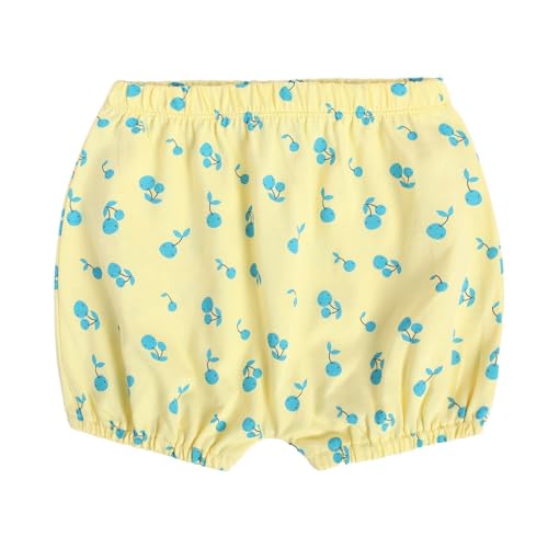 Image of miniklub Baby Elastic Knitted Cotton Printed Short, Pack of 3 (Multi Color)