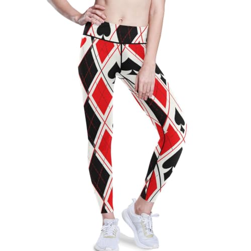Leggings de yoga para mujer negros de cintura alta mallas deportivas con control de abdomen