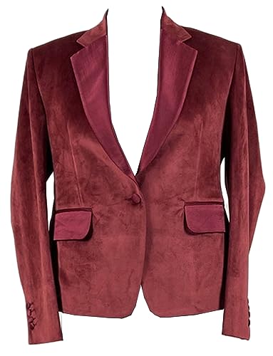 Veste velours femme blazer smoking noir chic revers échancré chic