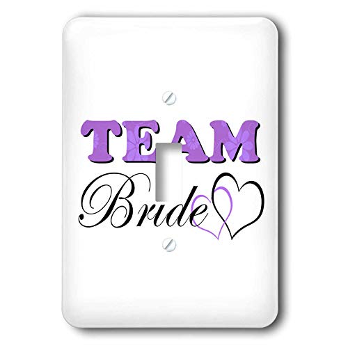 Interrupteur à baïonnette de mariage 3dRose LSP_47582_1 Wedding Party pour plaque murale décorative - 2