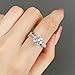 Rubu22a Anillo brillante de mujer circón personalizado princesa compromiso anillo de cuidado de labios caléndula Imagen de Rubu22a Anillo brillante de mujer circón personalizado princesa compromiso anillo de cuidado de labios caléndula