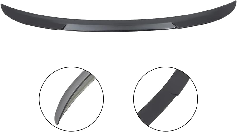 SCITOO Spoiler Wing Fits for 2019-2021 for Nissan Altima Glossy Black V Style Rear Trunk Spoiler Wing