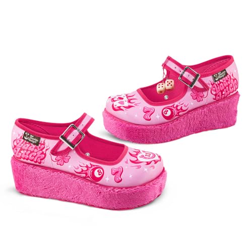 Image of Hot Chocolate Design Whimsical Women's Platform Mary Jane Shoes