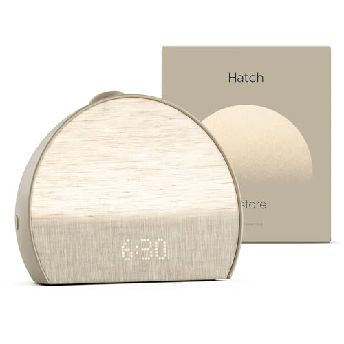Hatch Restore 3 Sunrise Alarm Clock, Sound Machine, Smart Light...