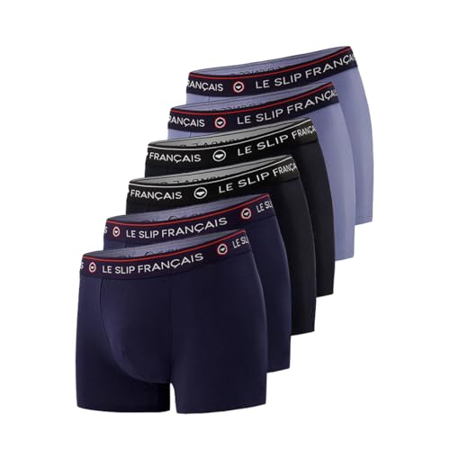 Le Slip Français - Lot de 6 Boxers en Coton 100% Made in France