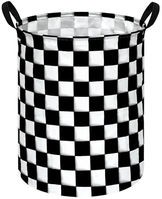 KUNRO Bat Pattern Halloween Storage Gift Basket Canvas Storage Bins with Handles Rectangle Storage Cubes Organizer for Bedroom Living Room