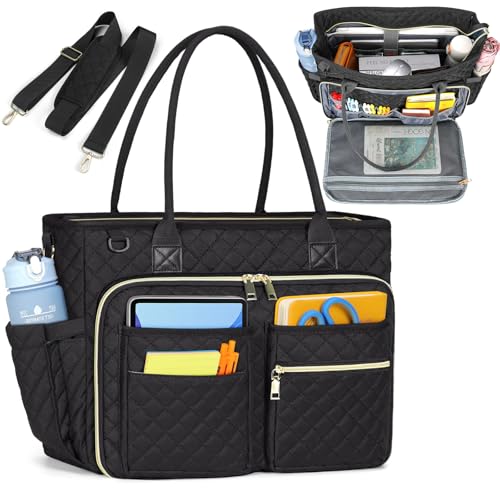 Cajas Organizadoras, Kitchen Bolso de mano para profesores, bolsa de 15.6 pulgadas bolso portátil para mujeres bolso de mano de trabajo portátil bolso de enfermera bolso de mensajero de...