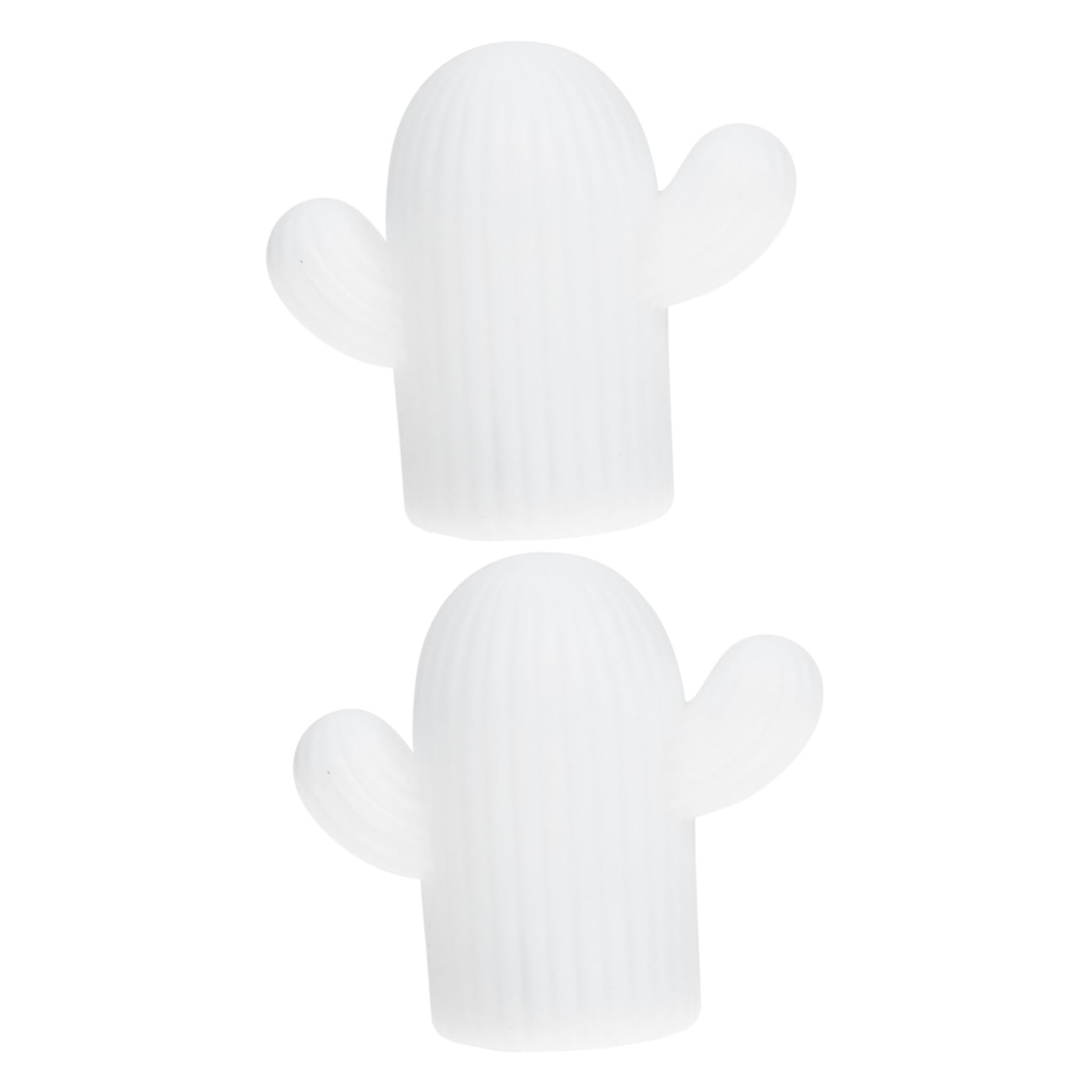Veemoon 2pcs Lovely Cactus Night Light Delicate Tabletop Lamp for Bedroom and Home Decor Unique Atmosphere Lamp Warm Ambiance Lighting for and Self Use