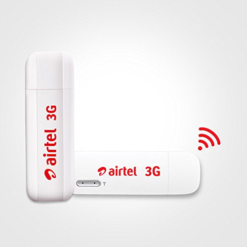 Airtel 3G Adapter 7.2 Mbps USB Modem with 6 Month airtel 3G Data Plan