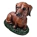 Animal Den Dachshund Red Dog Bobblehead Figure for Car Dash Desk Fun Accessory