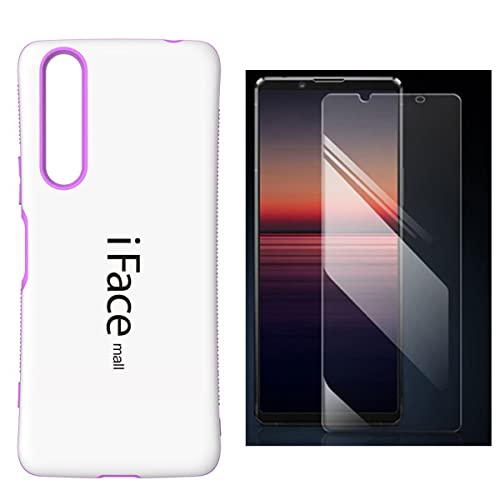 yzCg iFace mall Xperia 1 II p P[X & 2.5DKXtBz SO-51A SOG01 Jo[ GNXyA  }[Nc[ TPU ϏՌ ʕی (Xperia 1 II, p[v)
