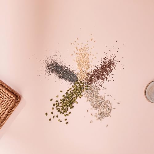 Image of Amazon Brand - Vedaka Raw Seeds Combo | 500G | 100 G Each - Watermelon Seeds, Chia Seeds, Pumpkin Seeds, Flax Seeds, Sunflower Seeds (Pack of 3)