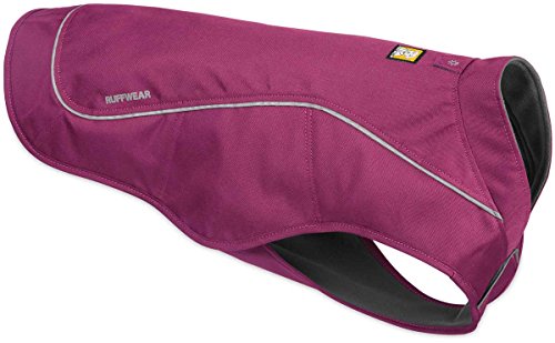 RUFFWEAR - K-9 Overcoat, Abrasion-Resistant Insulated Jacket for Dogs, Cinder Cone Red, Medium
