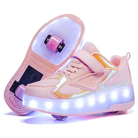Boys Girls LED Light-Up Roller Skates Cover