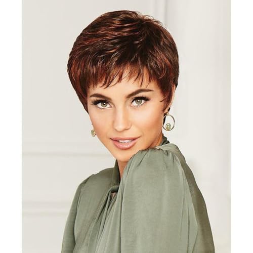 Raquel Welch Women's Pixie Cut Short Gray Wig, WINNER ELITE