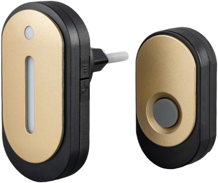 HBJWOV Doorbell AC Plug-in Model Digital Long Distance Doorbell Music Doorbell 36 Music