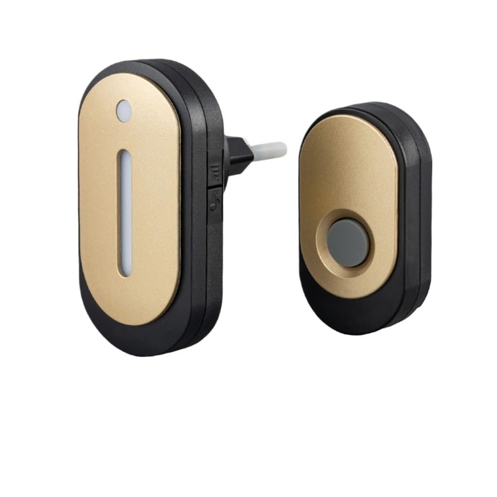 MOBYGKFY Doorbell AC Plug-in Model Digital Long Distance Music 36