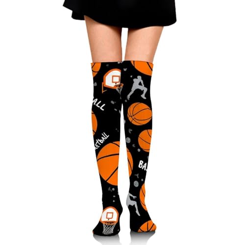 Fashion Knee High Stockings Classic Dress Decor Compression Socks For Women Men