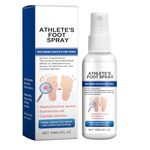Athletes Foot Spray,Refreshing Shoe Sanitizer,Athlete’s Foot Spray for Soothing & Reduce Foot Odor,Instant for Women & Men,Quickly Absorb