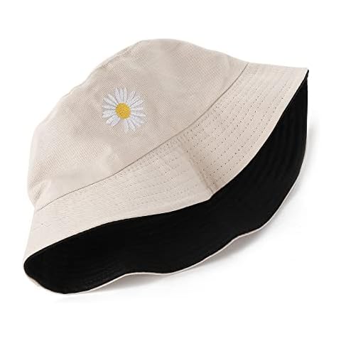 Yolev Foldable Cotton Bucket Hat for Summer Cover