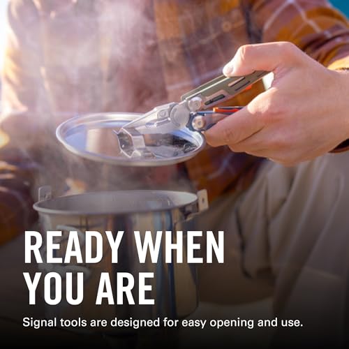 Image of LEATHERMAN, Signal, 19-in-1 Multi-tool for Outdoors, Camping, Hiking, Fishing, Survival, Durable & Lightweight EDC, Made in the USA, Tundrascape