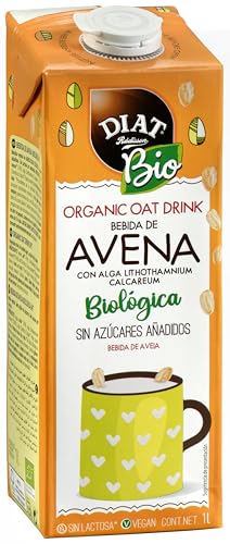 DIAT Radisson - Bebida de Avena con Calcio Bio | Ecológica y sin Azúcar Añadido | Baja en Grasas Saturadas | Sin Lactosa | Apta para Dieta Vegana o Vegetariana
