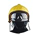Produktbild Moolo Feuerwehr Helm, Feuerwehrleute Schutzhelm Feuer Retten Schwer Hut, Hochtemperaturbeständige Maskenbrille Schutzhelme