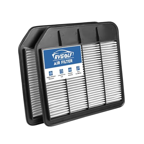 Image of 2PCS Engine Air Filter Fit for 2017-2024 Nissan Armada | 2014-2024 INFINITI QX80, 2011-2013 QX56, AF5193, 16546-1LA0A, 99% Filtration Efficiency, Easy Install