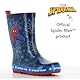 Leomil Spiderman Gummistiefel Gummistiefel Kinder 31, Für nassen Tagen, Blau