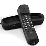 VTech CD1113 Corded Phone for Home Office - Easy-to-Use Telephone with Caller ID/Call Waiting, 13 Speed Dial Keys, No AC Power Required, Flash, Volume Control, Hearing Aid Compatible,Wall-mount, Black - Image 2