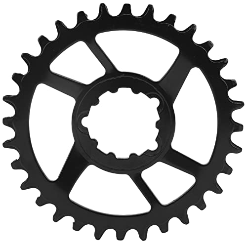 outdoorm Encadenador de bicicletas Applio de 3 mm Monte directo Directo ancho de acero negro GXP de acero negro GXP (32t)