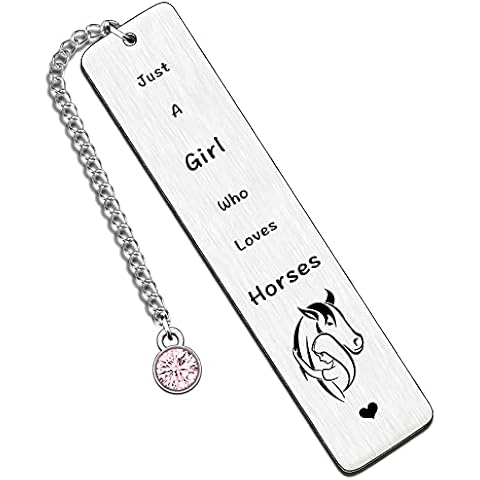 HULALA Horse Bookmark Gift for Horse Lovers Cover