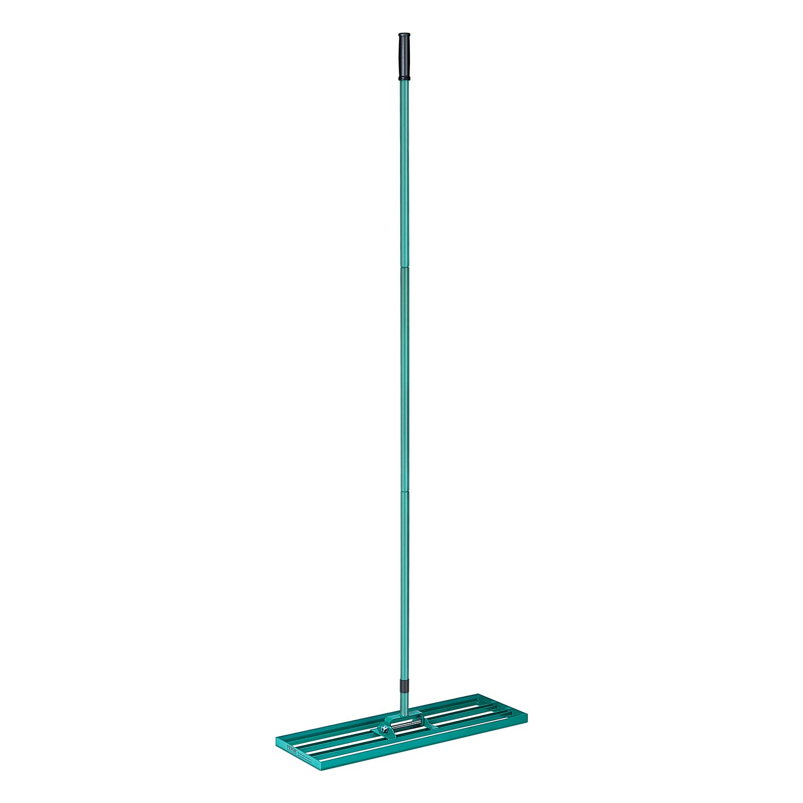 VEVOR Râteau de Nivellement de Pelouse 760x254 mm Raclette à Gazon Manche en Acier 1981 mm Plaque de Base Alliage Aluminium Râteau Niveleur de Pelouse Robuste pour Terrain Cour de Golf Jardin Champs