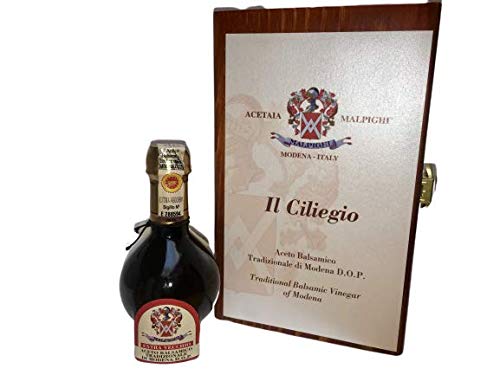 Traditioneller Balsamico-essig Aus Modena g.U "Il Ciliegio" BEGRENZTE AUSWAHL (Jahrzehnte alt) 100 ml Tic aus Glas